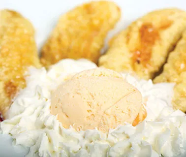 Fried Banana A La Mode