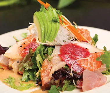 Sashimi Salad