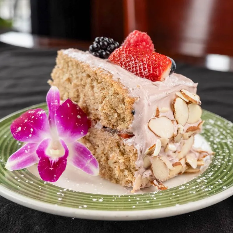 Strawberry Almond Cake