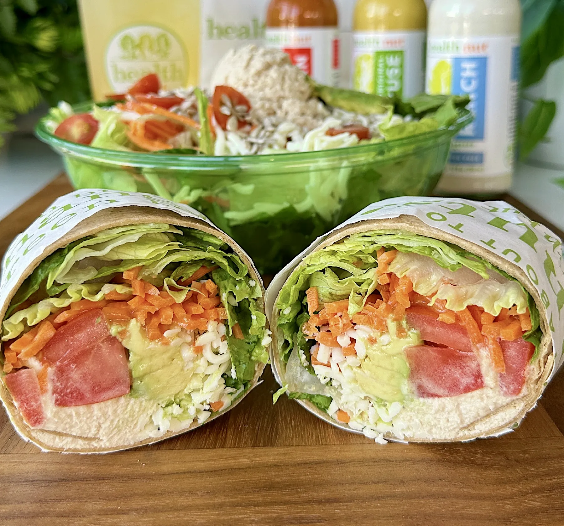 Tuna Avocado Tortilla Wrap
