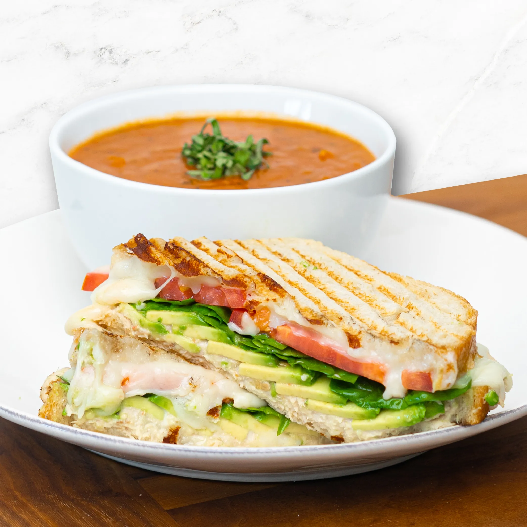Tuna Avocado Panini