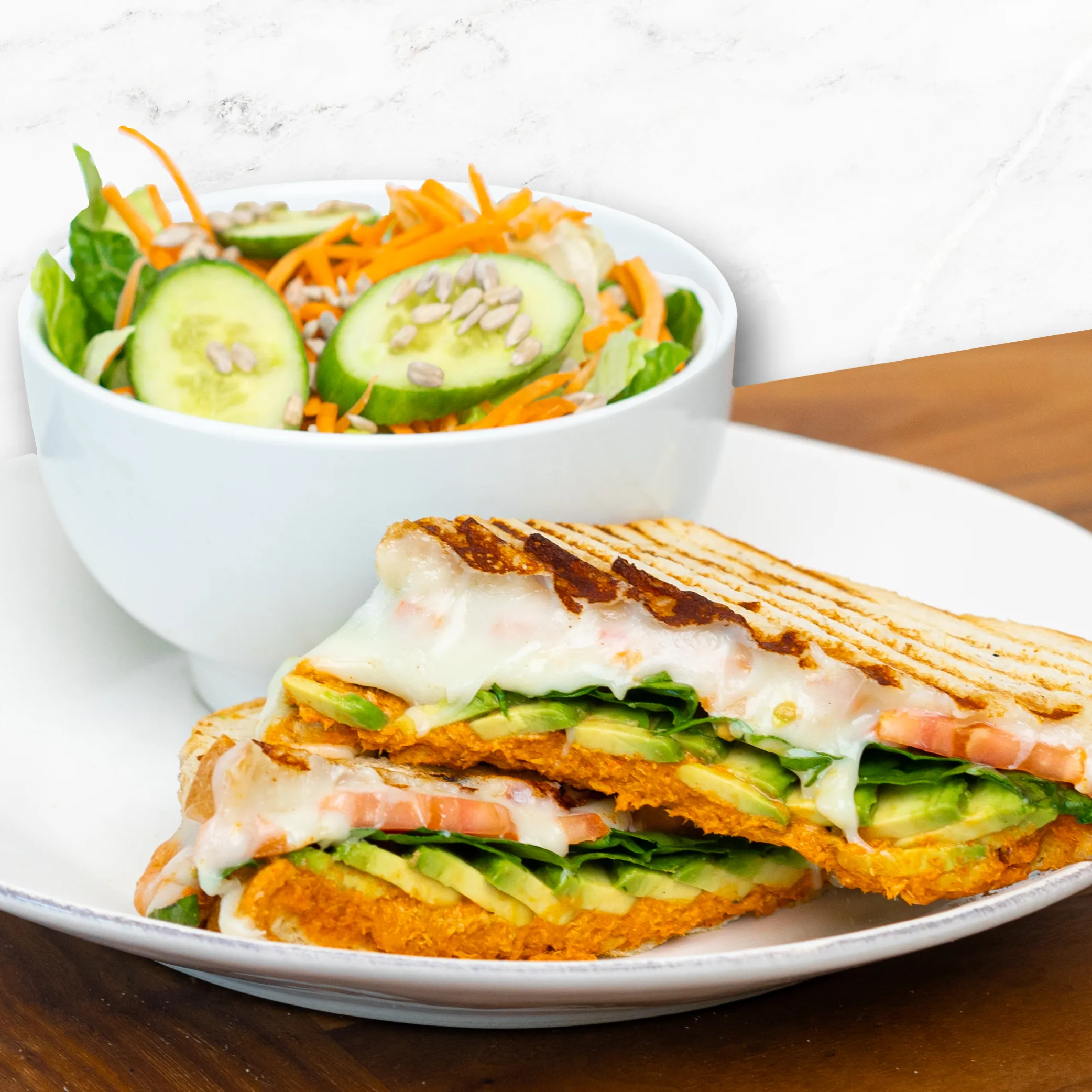 Spicy Tuna Avocado Panini