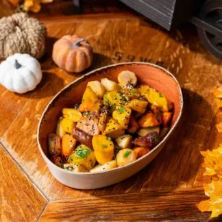 Miso Glazed Rainbow Carrots