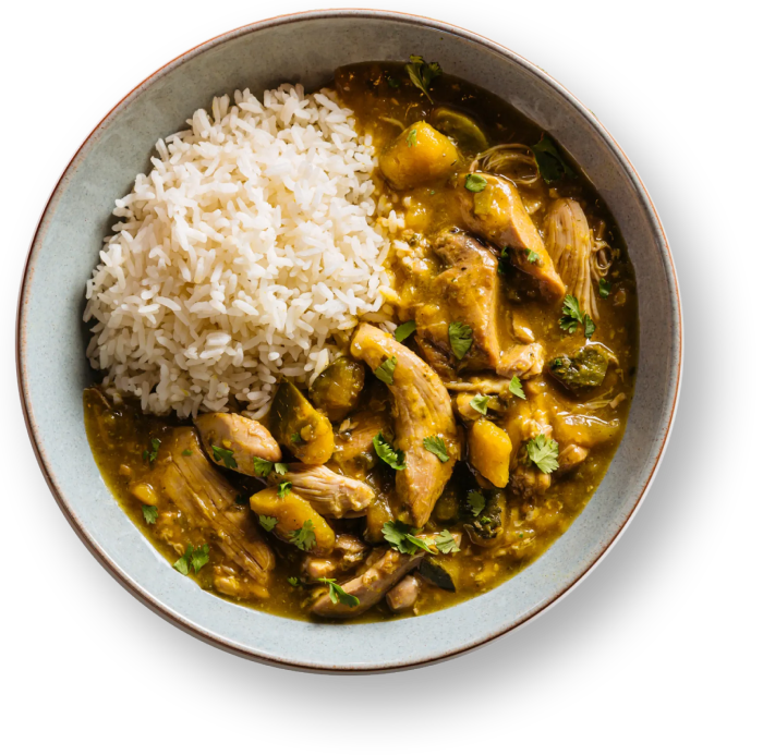 Moroccan Chicken Braise Plate