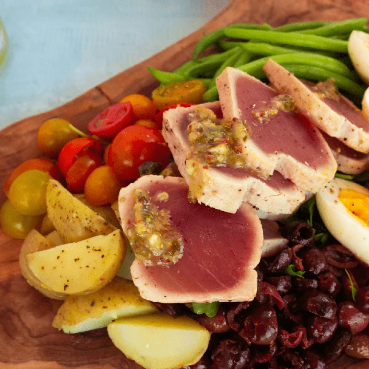 Seared Albacore Nicoise