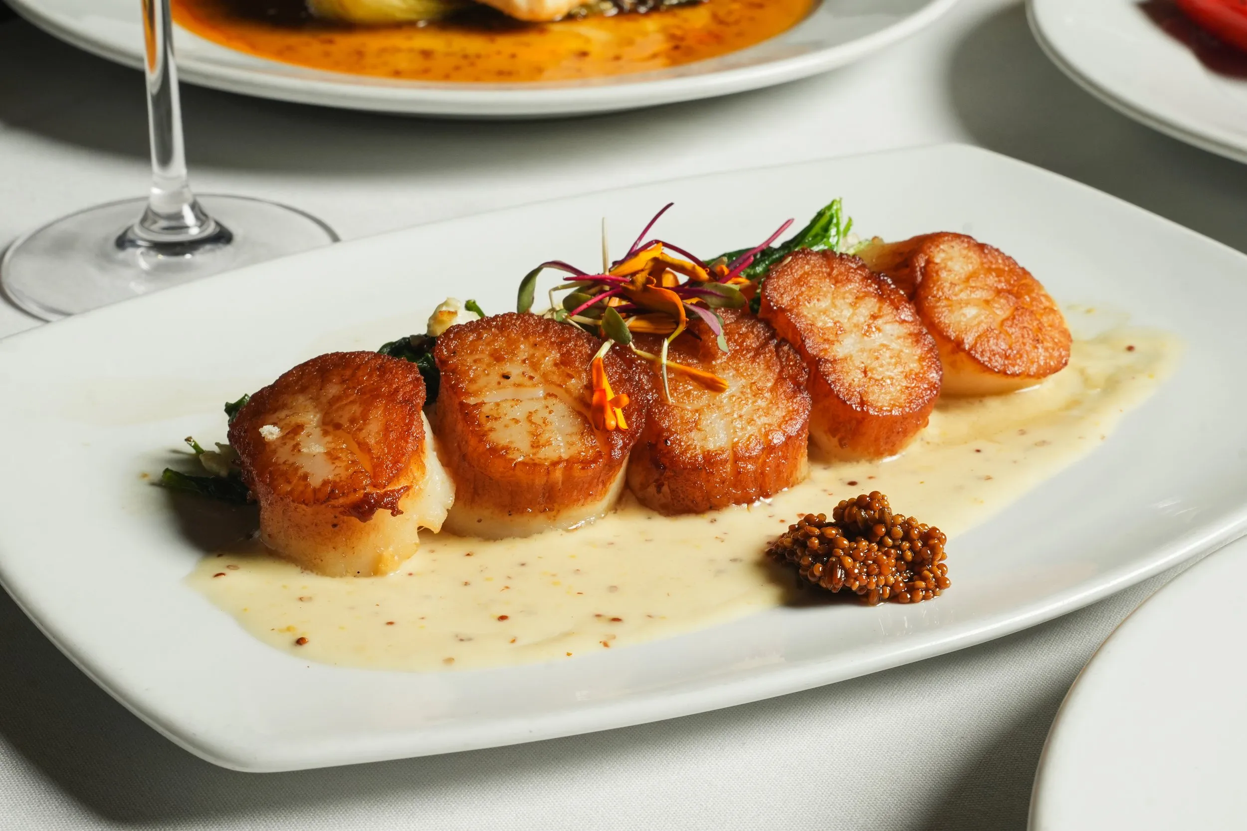 Pan-Seared Diver Scallops