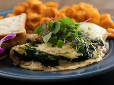 Egg-White Veggie Omelet