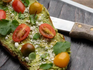 Goat Cheese Avocado Toast