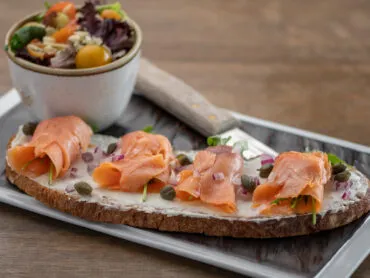 Smoked Salmon Tartine
