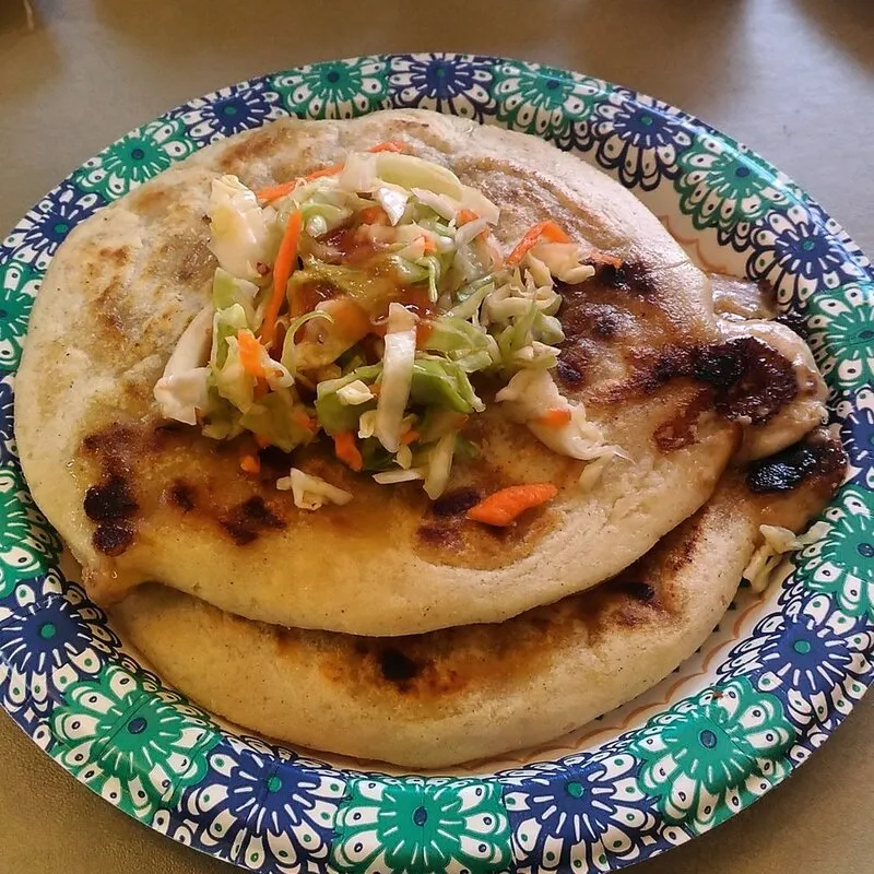 Pork and Cheese Pupusa