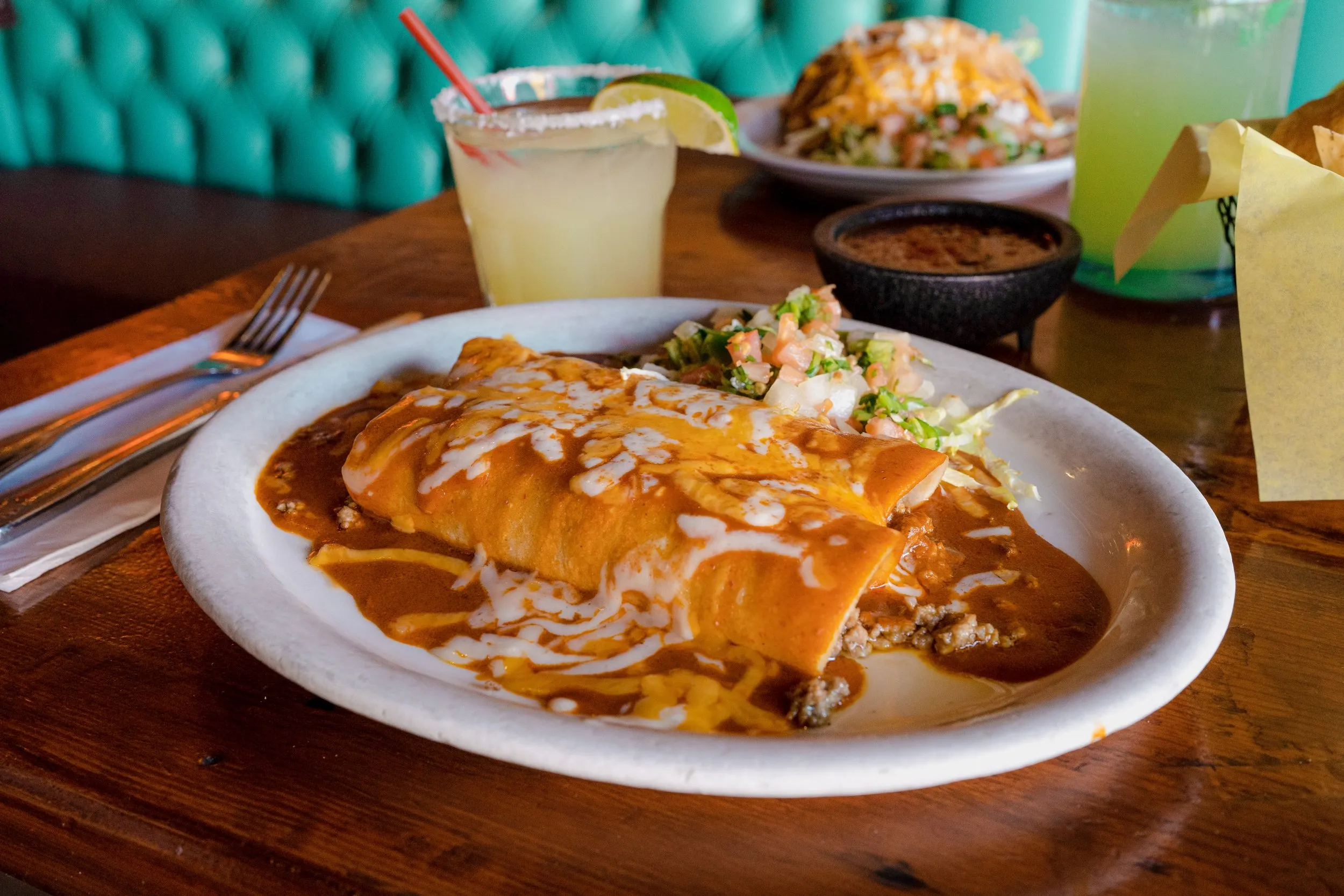 Two Cheese Enchiladas