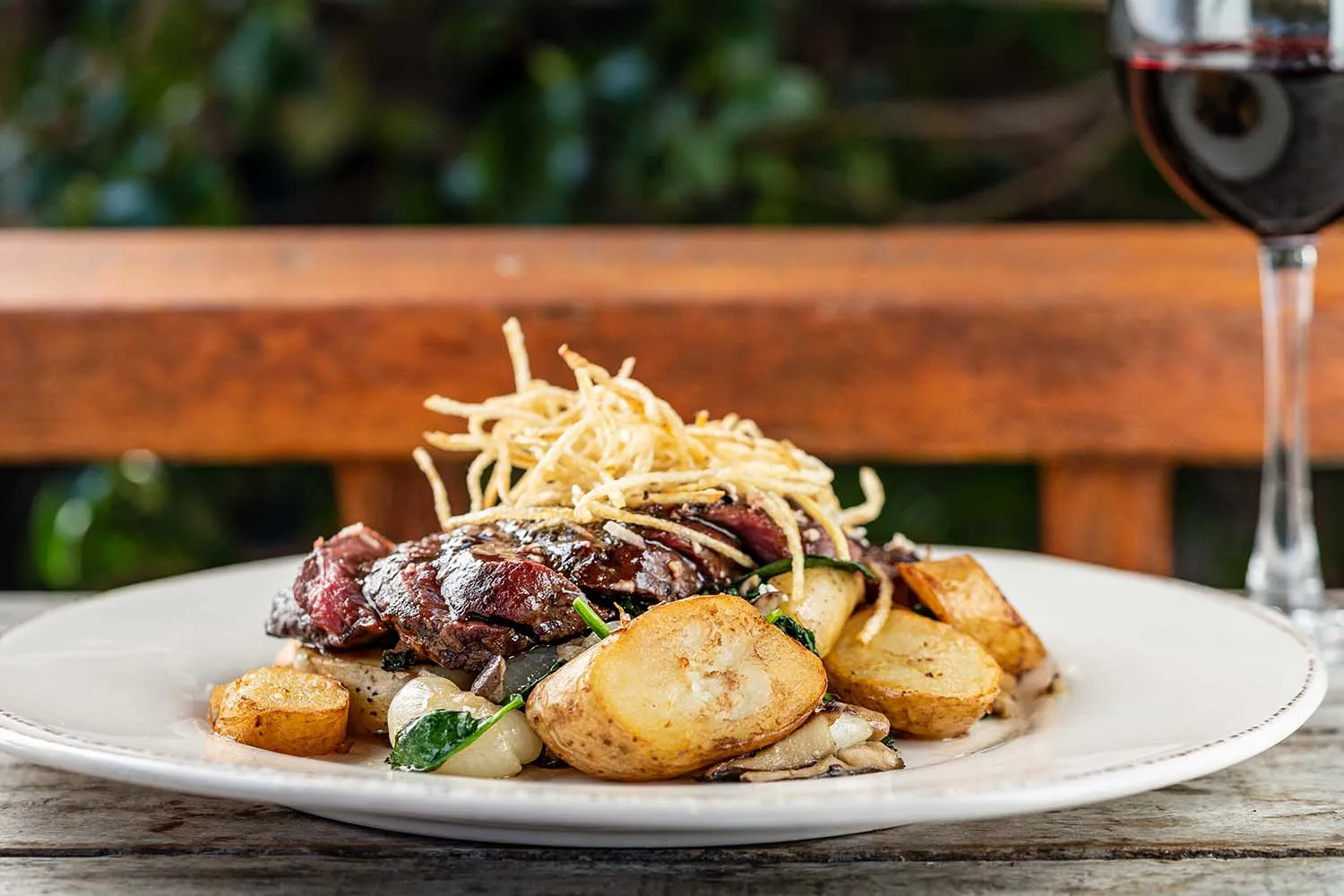 Grilled Flat Iron Steak