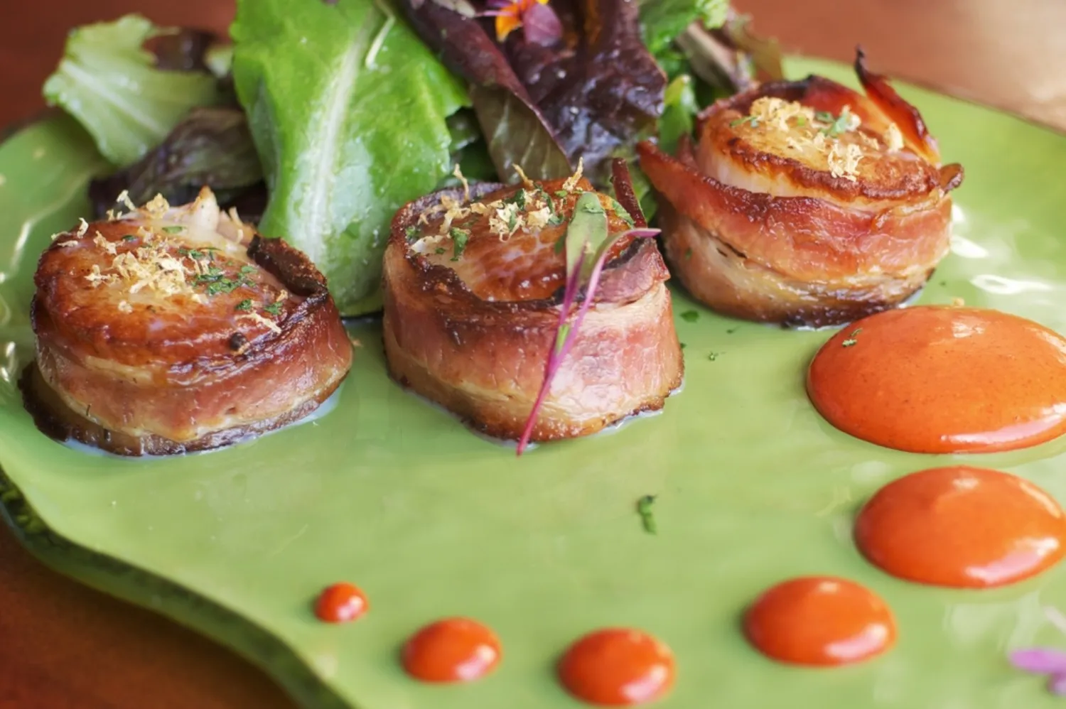 Bacon Wrapped Scallops