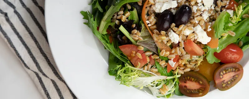 Farro Feta Salad