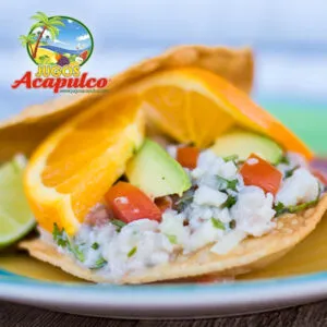 Tostada de Ceviche