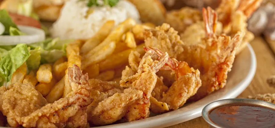 Fried Shrimp Plate