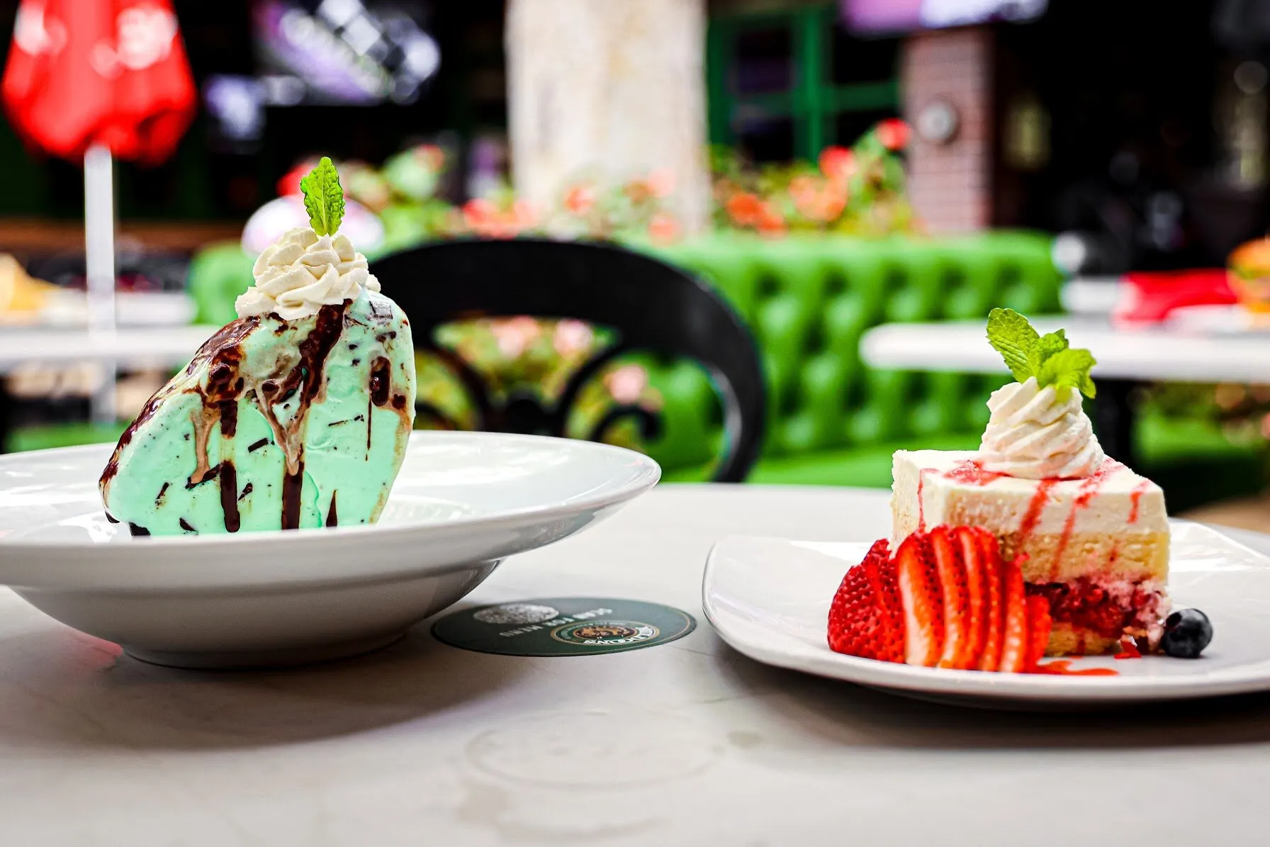 Mint Chip Mudd Pie