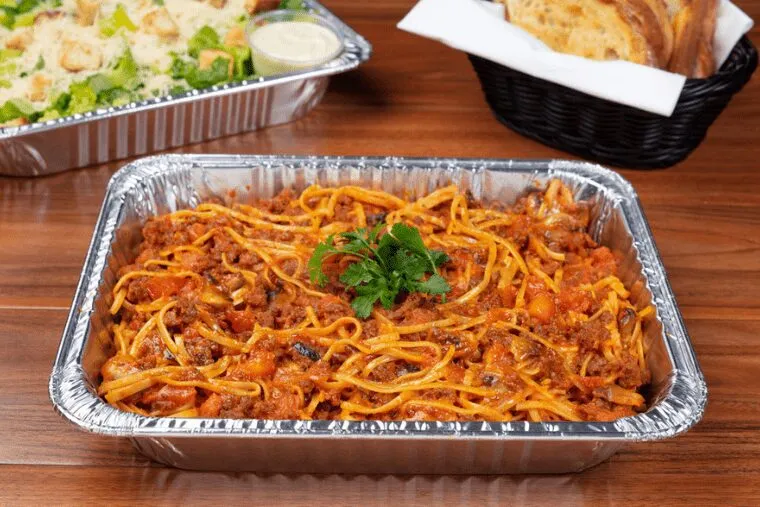 Family Linguine Bolognese