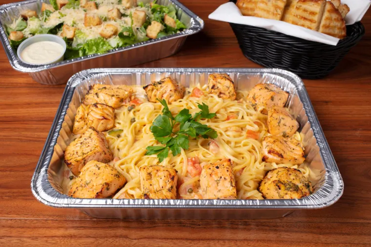 Family Salmon Scampi