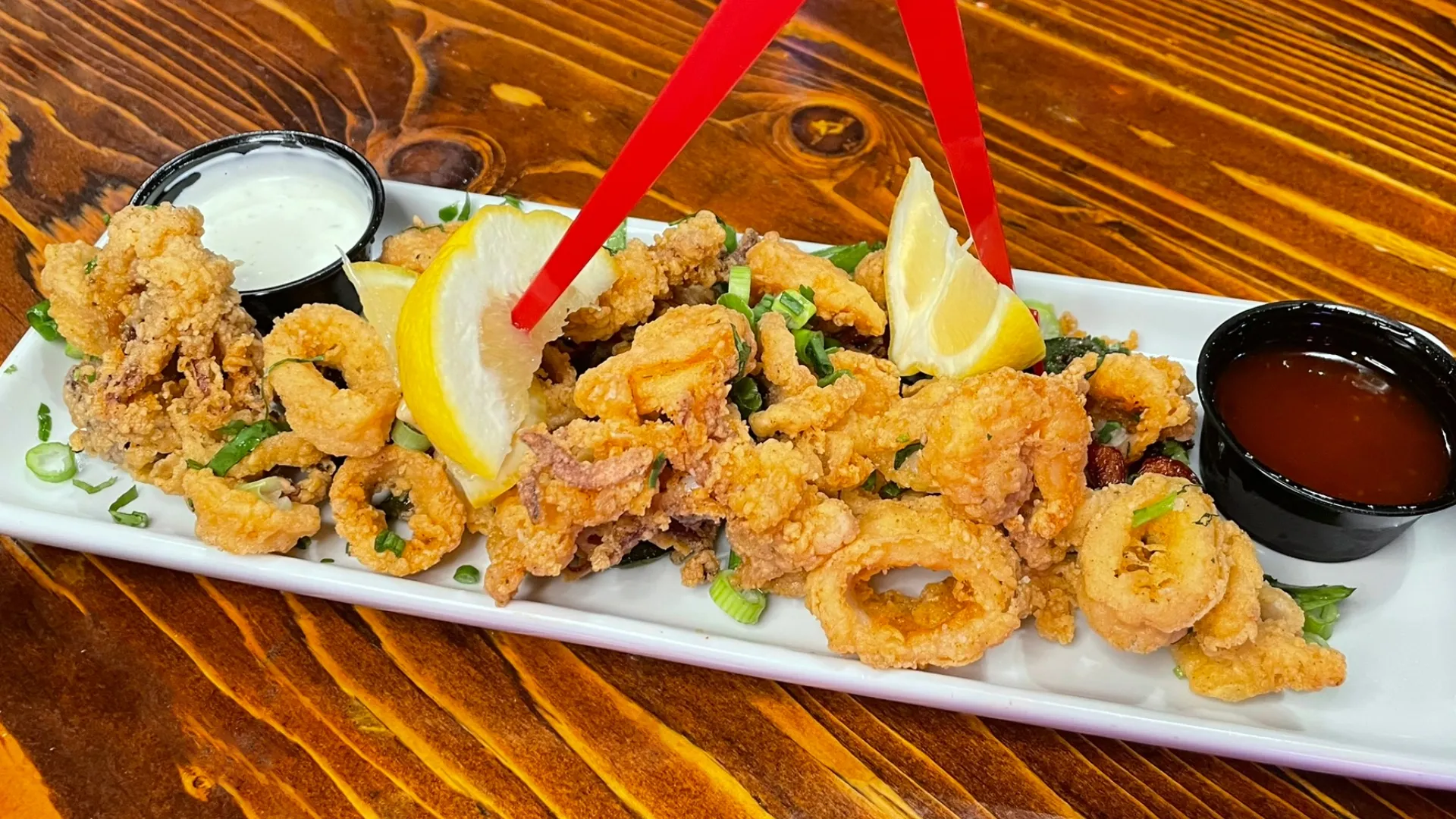 Crispy Fried Calamari & Shrimp