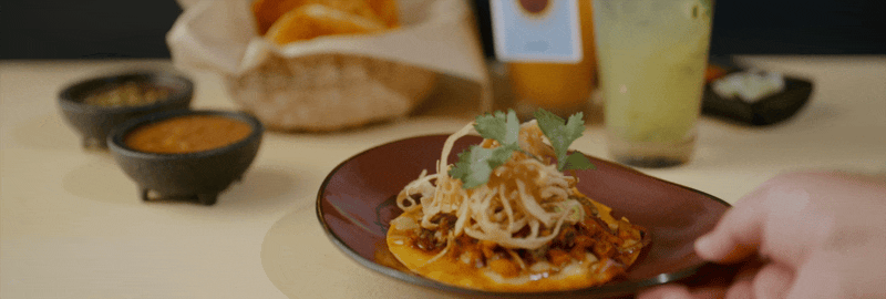 Spicy Albacore Tuna Tostada