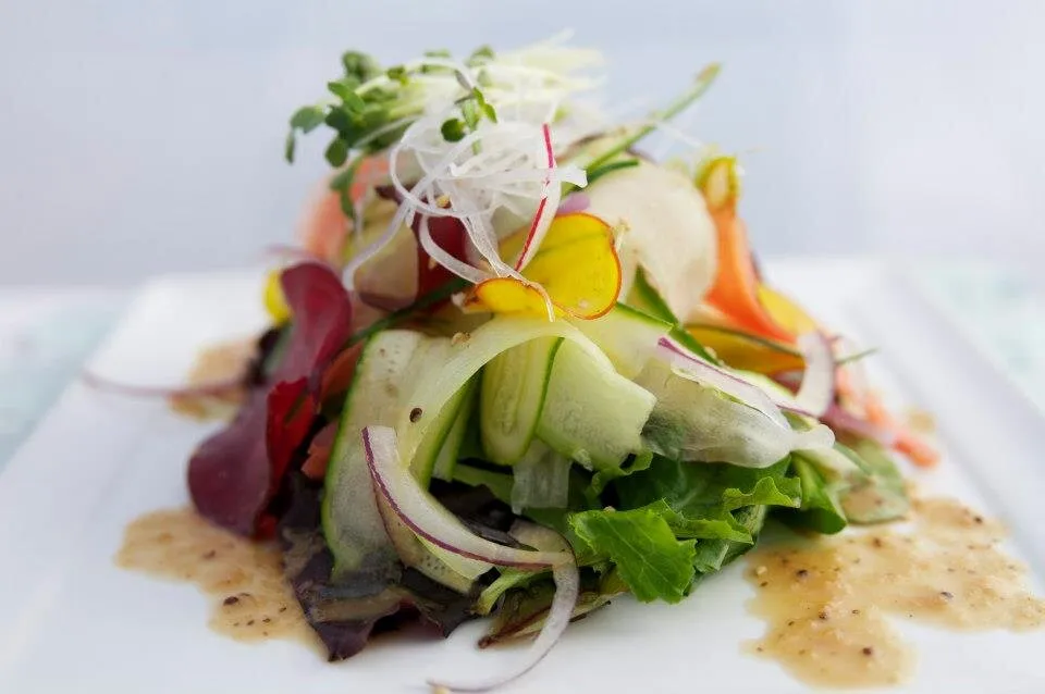 Crisp Veggie Papers Salad