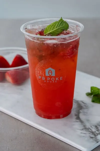 Strawberry Mint Lemonade