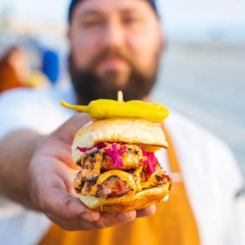 Grilled Shrimp Slider