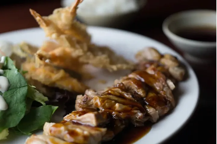 Chicken Teriyaki + Tempura