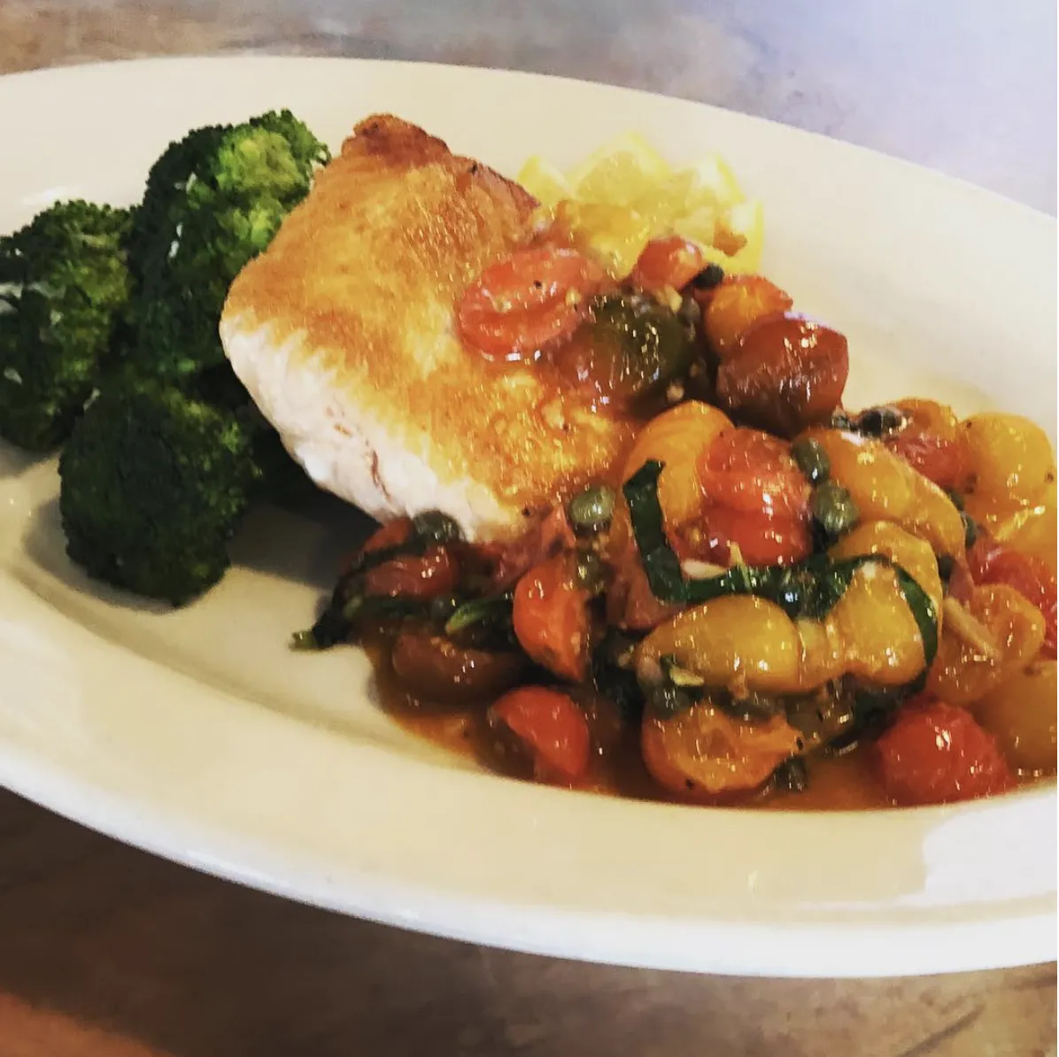 Fresh Salmon Saute