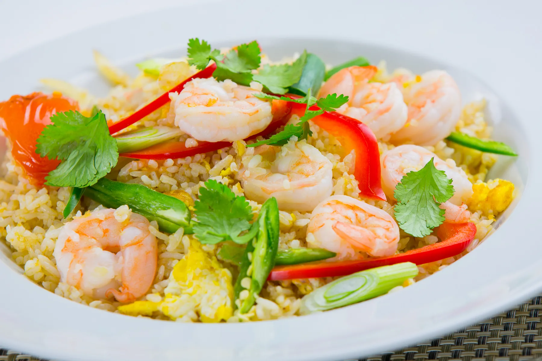 Spicy Shrimp Fried Rice
