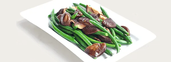 Green Bean & Shiitake Mushroom