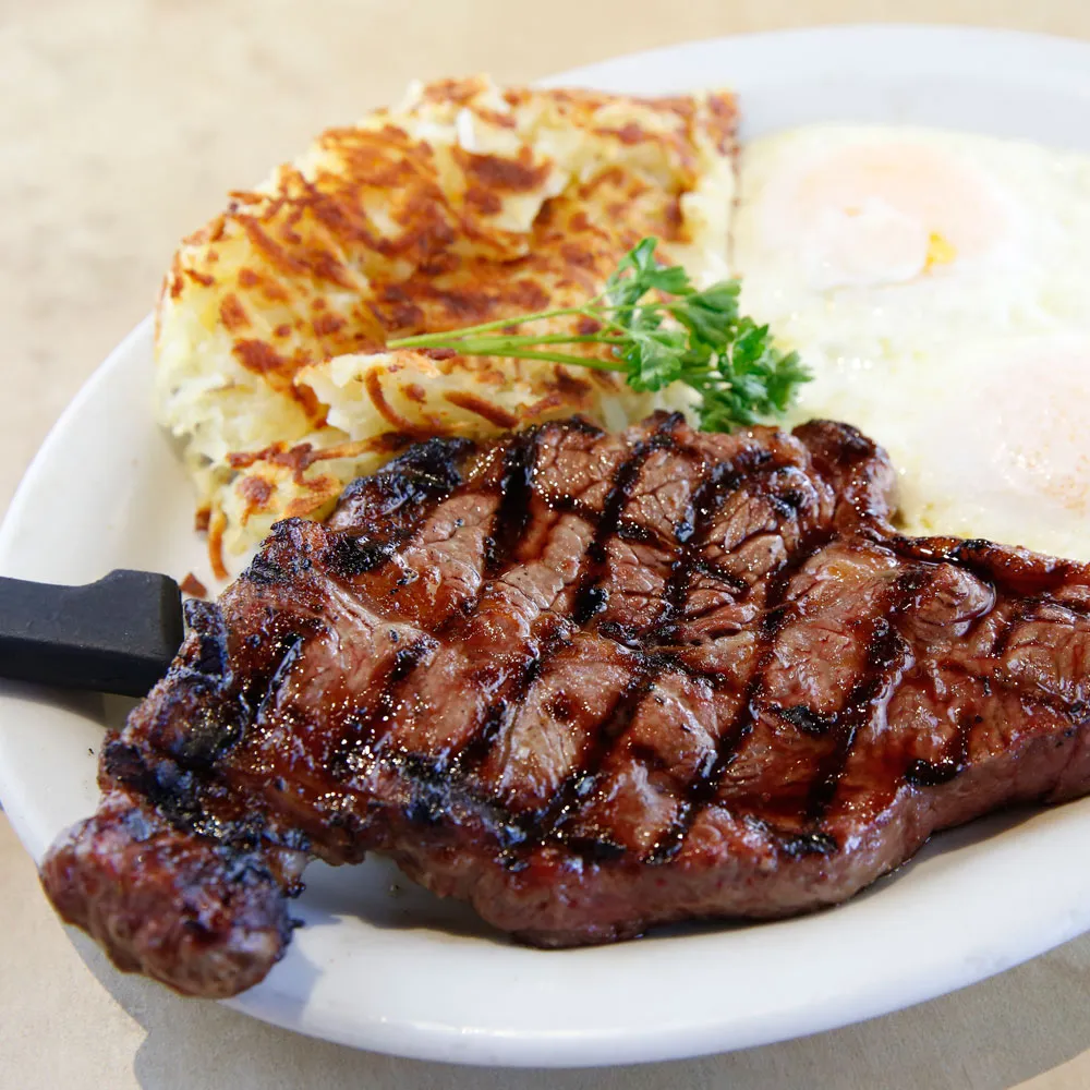 New York Steak & Eggs