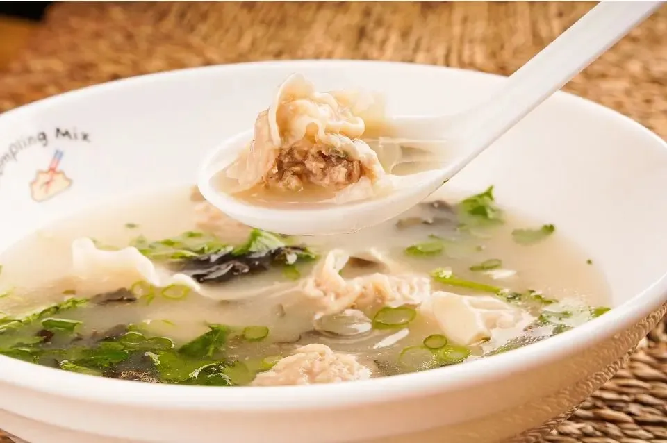 Shrimp Pork Wonton Soup