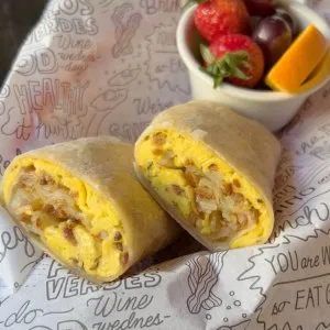 Greyson's Breakfast Burrito