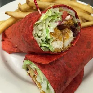Chase's Fried Chicken Wrap