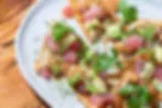 Ahi Wonton Nachos