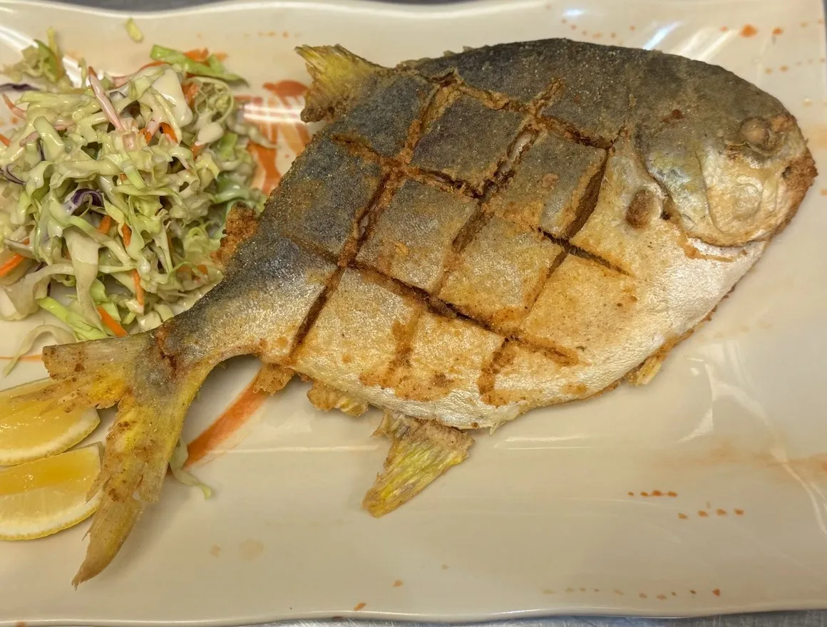 Fried Pompano
