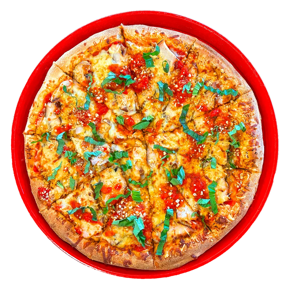 Chicken Parmesan Pizza