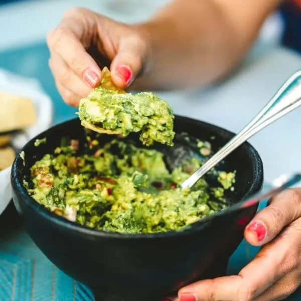 Guacamole Molcajete Style