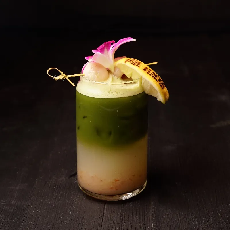 Matcha Lychee Lemonade
