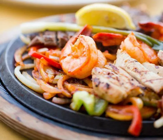 Grilled Chicken & Carne Asada Fajitas
