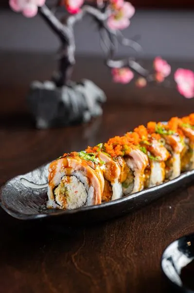 Baked Salmon Roll