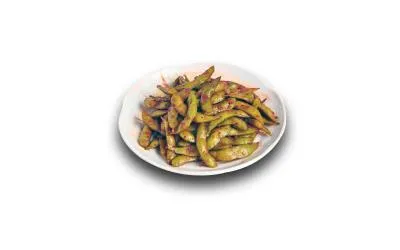 Garlic Edamame