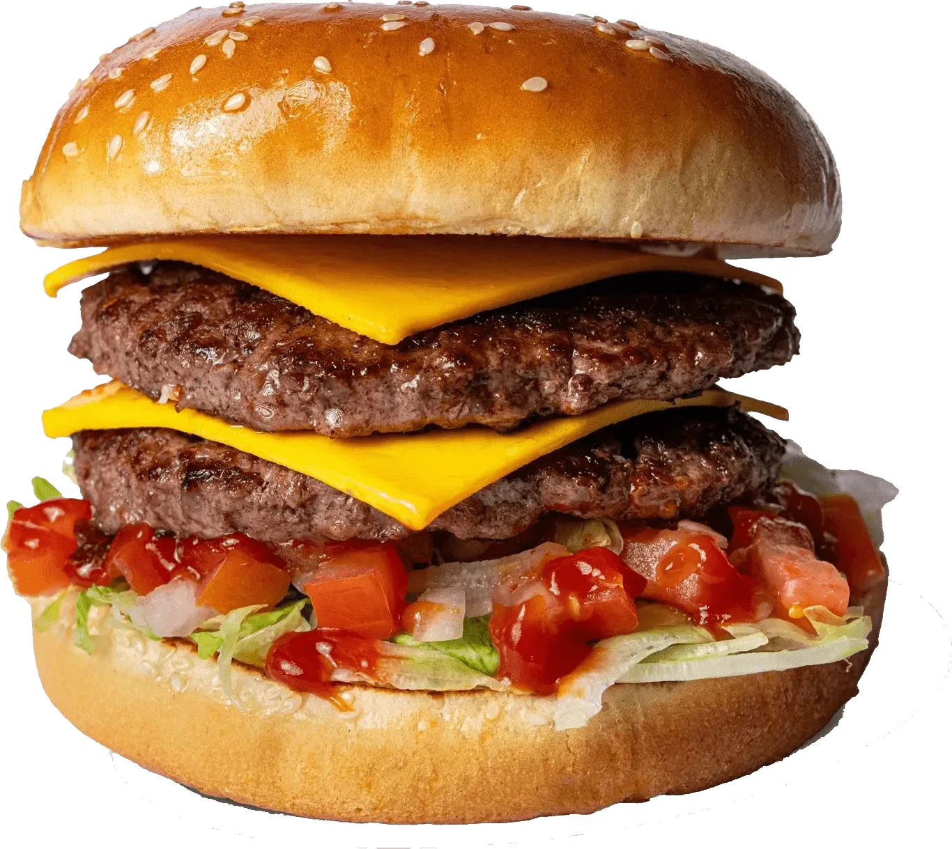 Double Cheeseburger with Fries