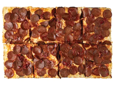 VEGAN SPICY PEPPERONI