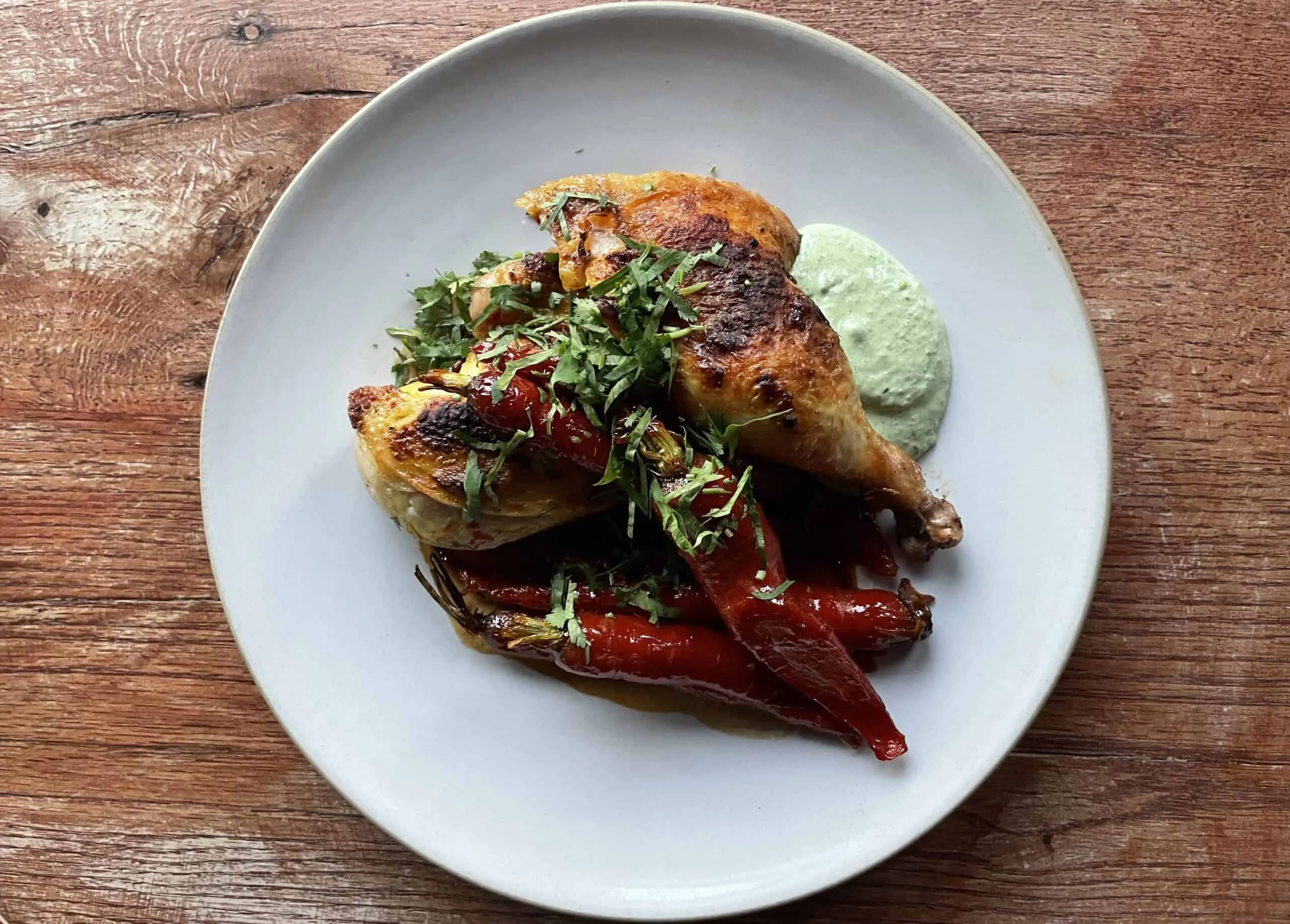 Half Chicken Salvadoreno