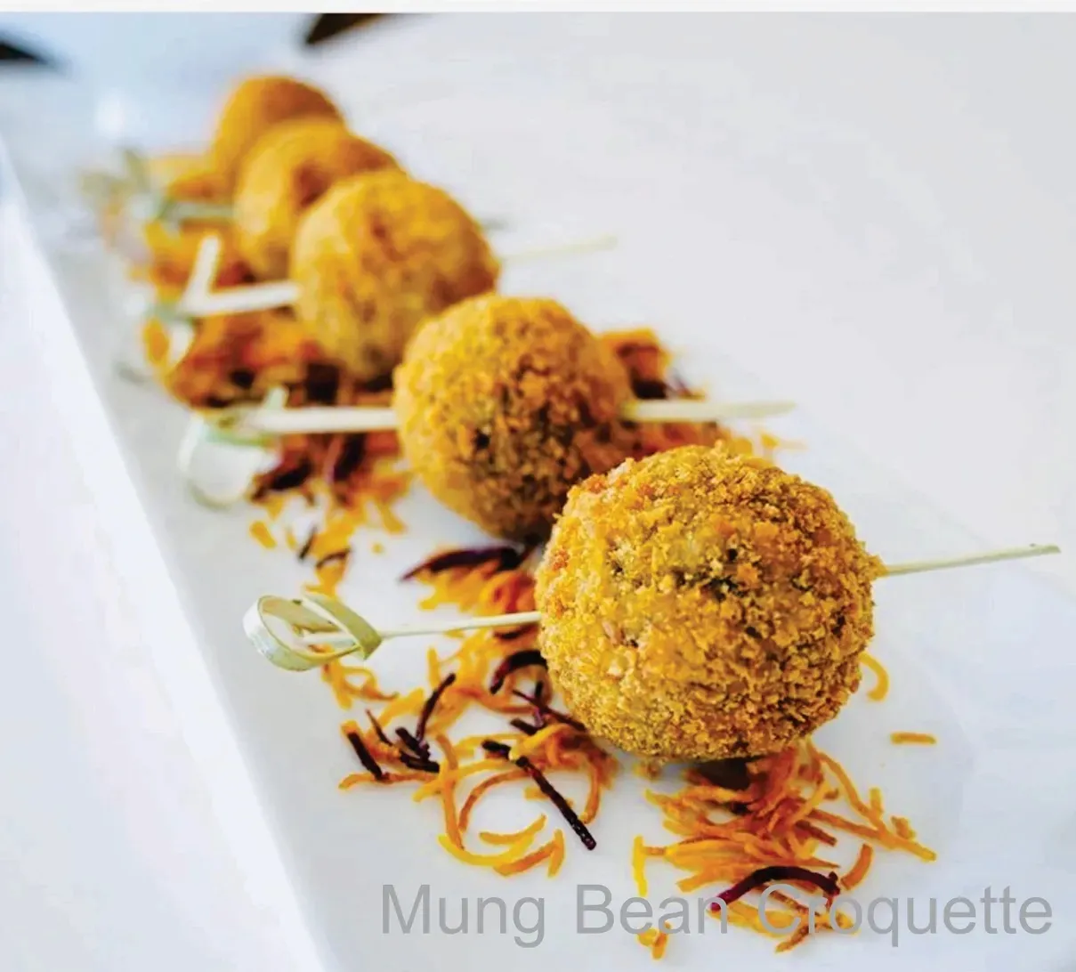 Mung Bean Croquette