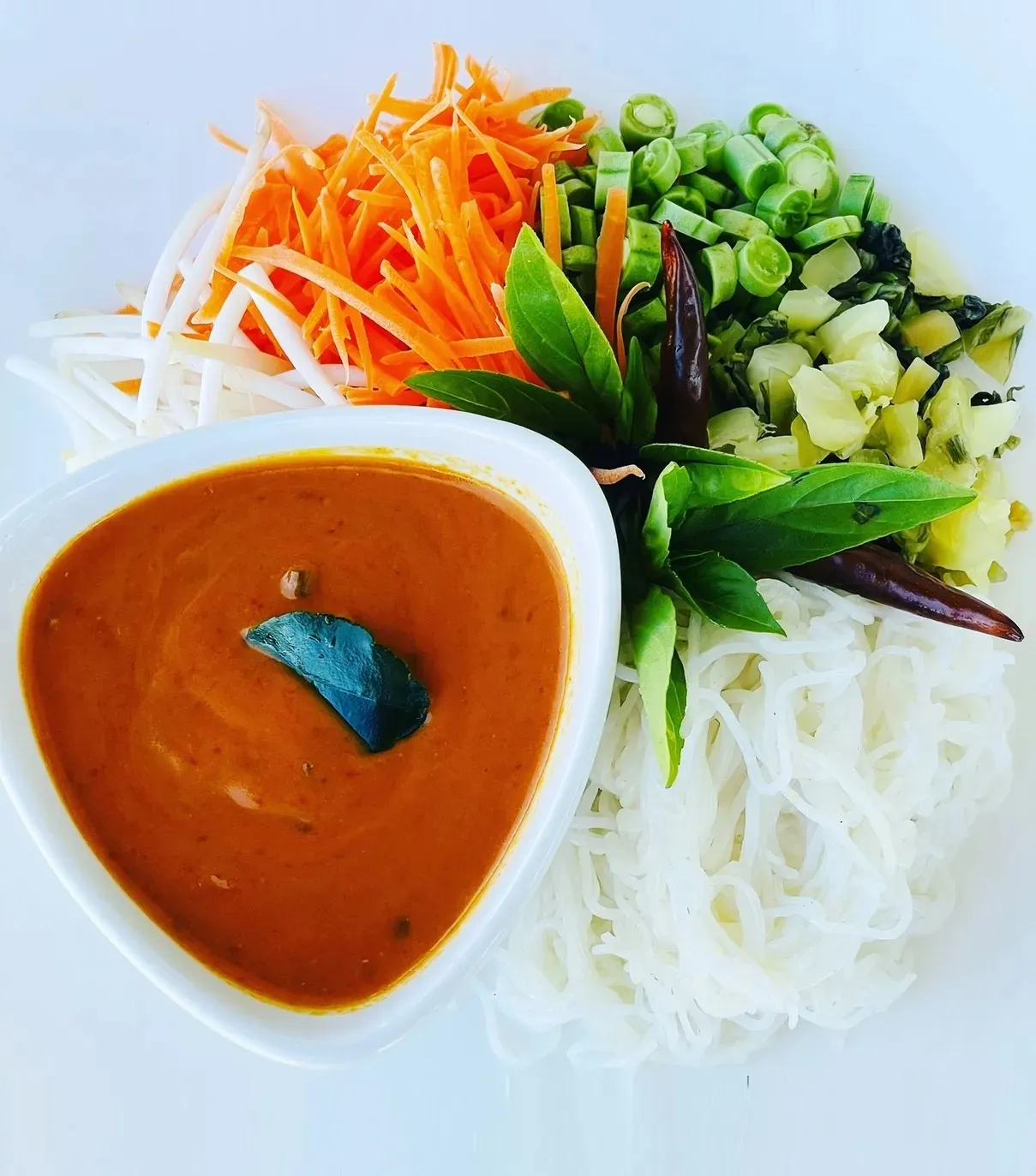 Vermicelli Mushroom Coconut Curry