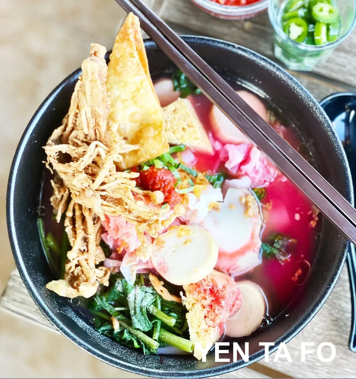 Yen Ta Fo Noodles
